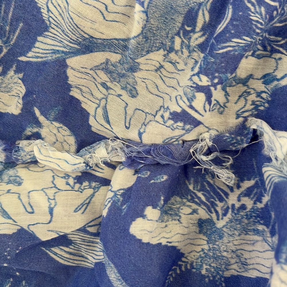 Love shack fancy, Abrialle skirt salty sea size large - Picture 2 of 4